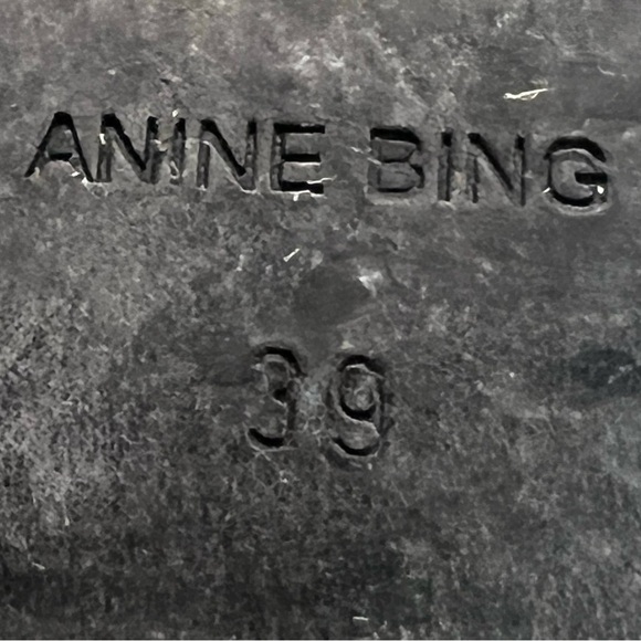 Anine Bing Bianca Tan Suede Studded Harness Casual Bohemian Ankle Boots Women 39 - Picture 13 of 15